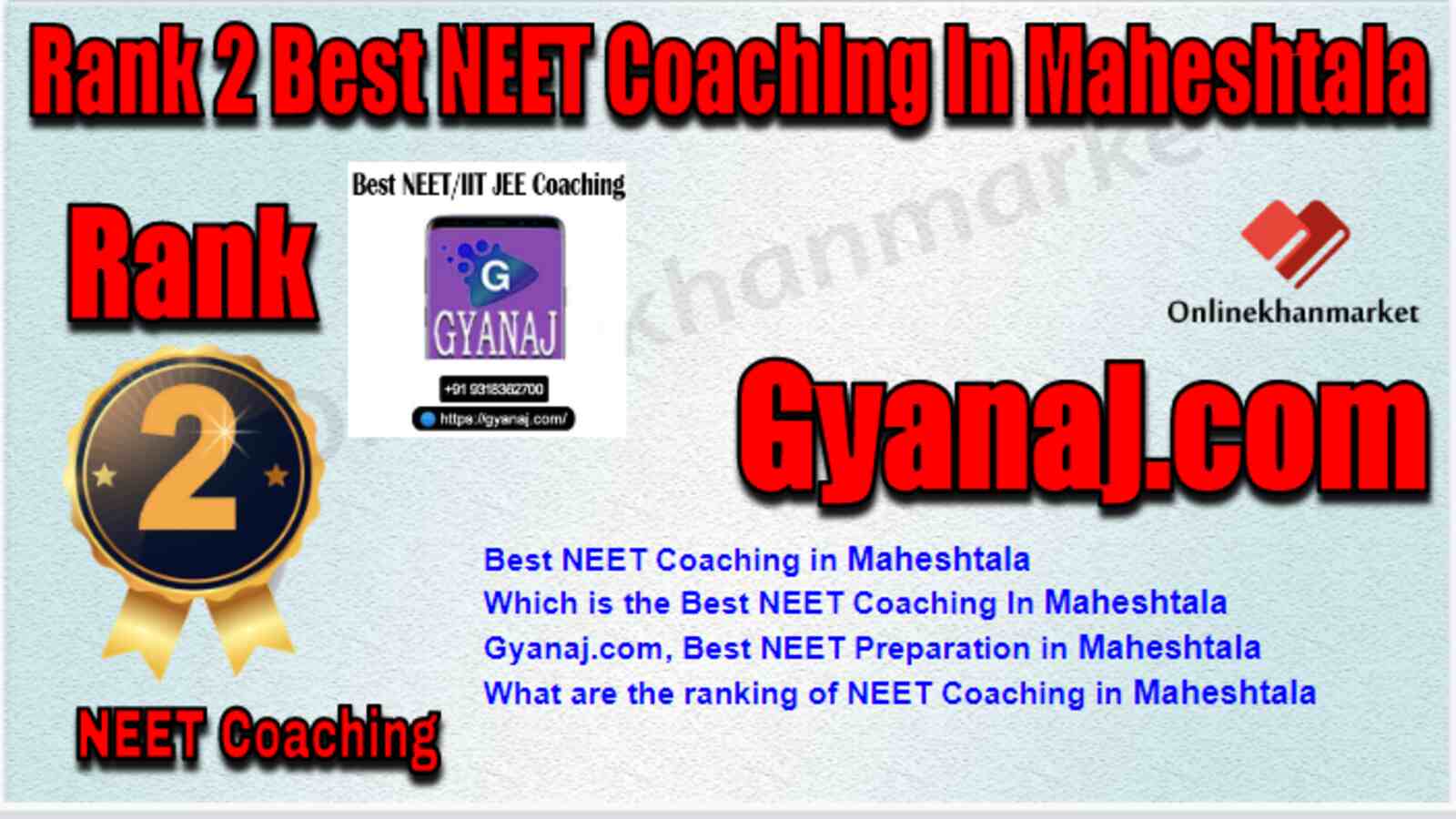 Rank 2 Best NEET Coaching in Maheshtala