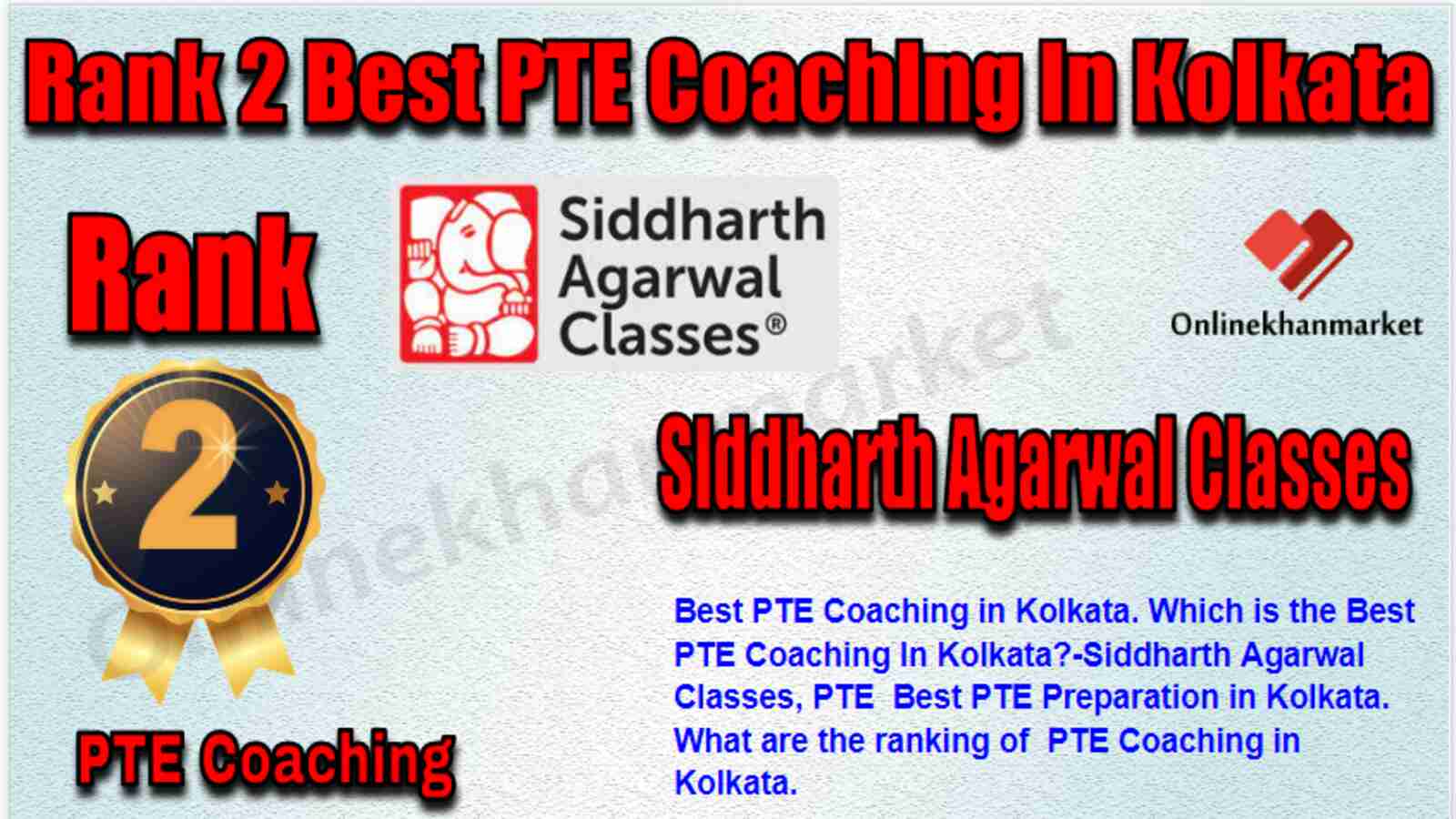 Rank 2 Best PTE Coaching in Kolkata