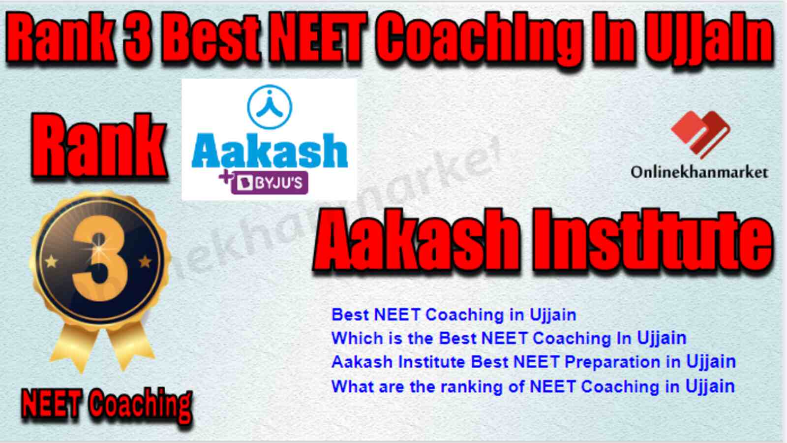 Rank 3 Best NEET Coaching In Ujjain