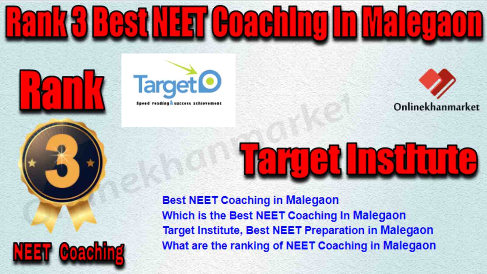 Rank 3 Best NEET Coaching in Malegaon