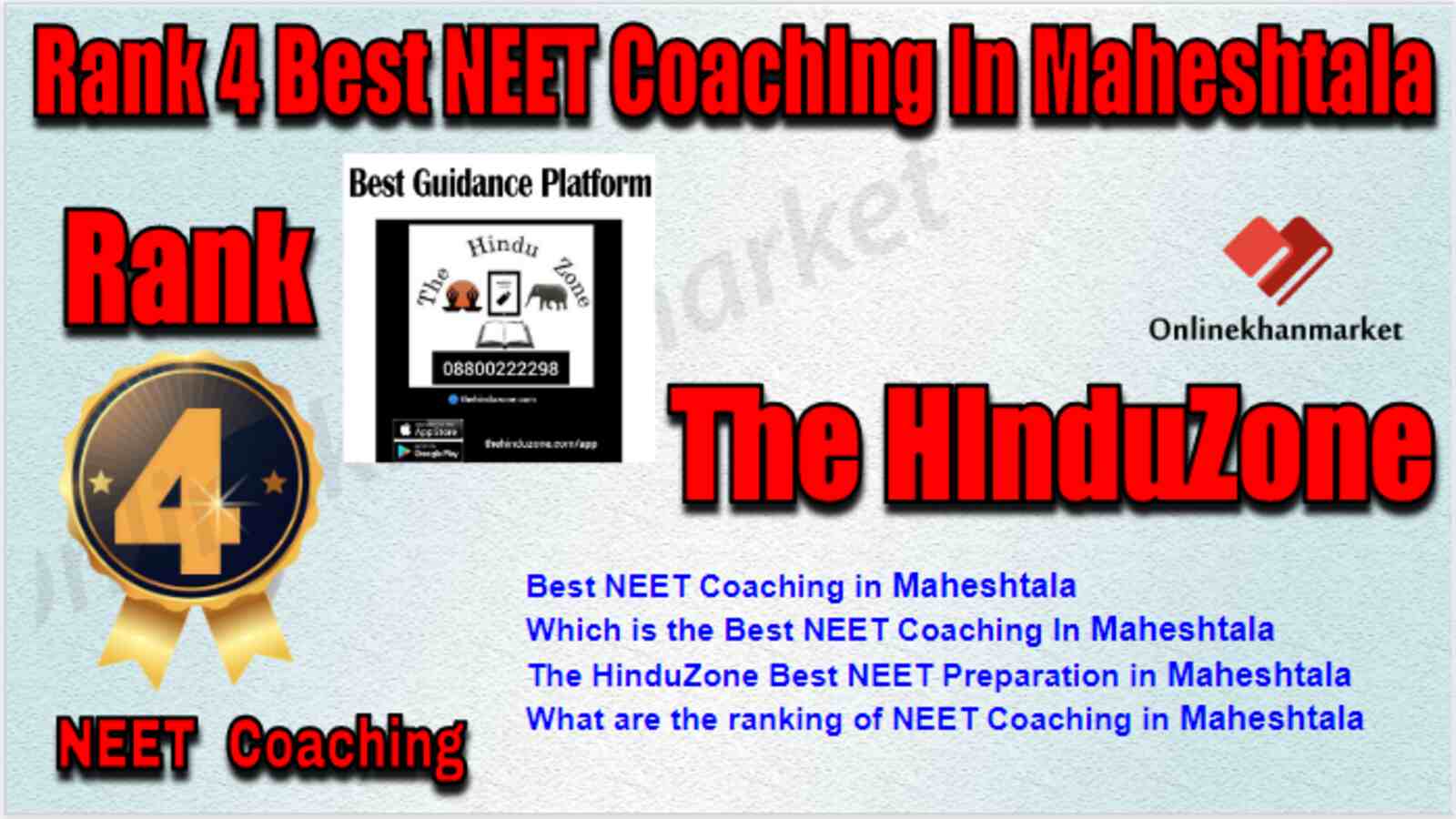 Rank 4 Best NEET Coaching in Maheshtala