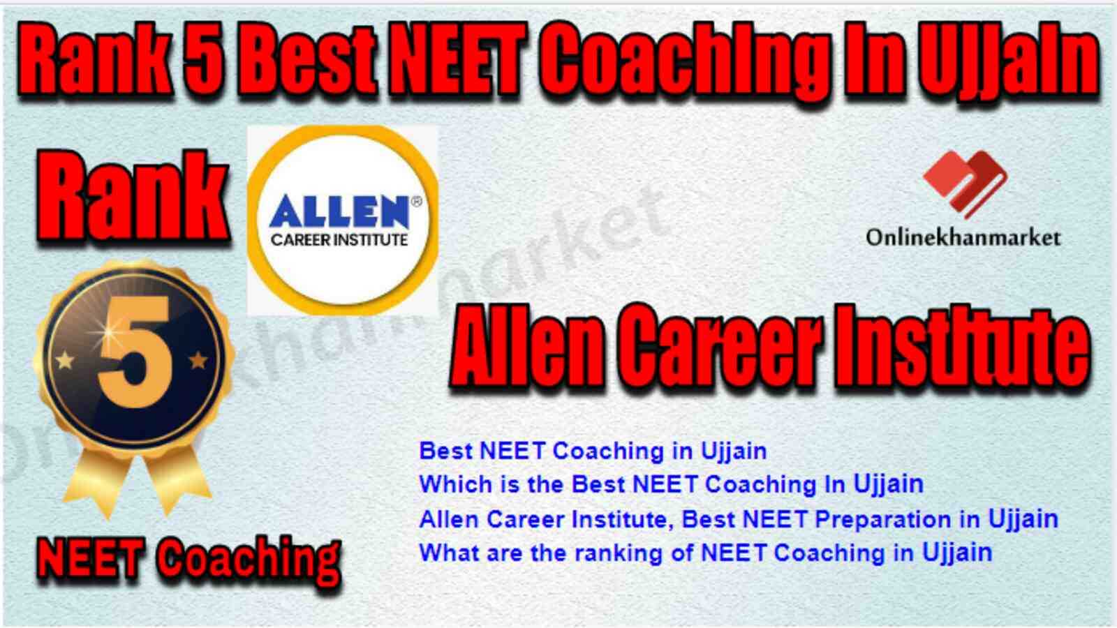 Rank 5 Best NEET Coaching In Ujjain
