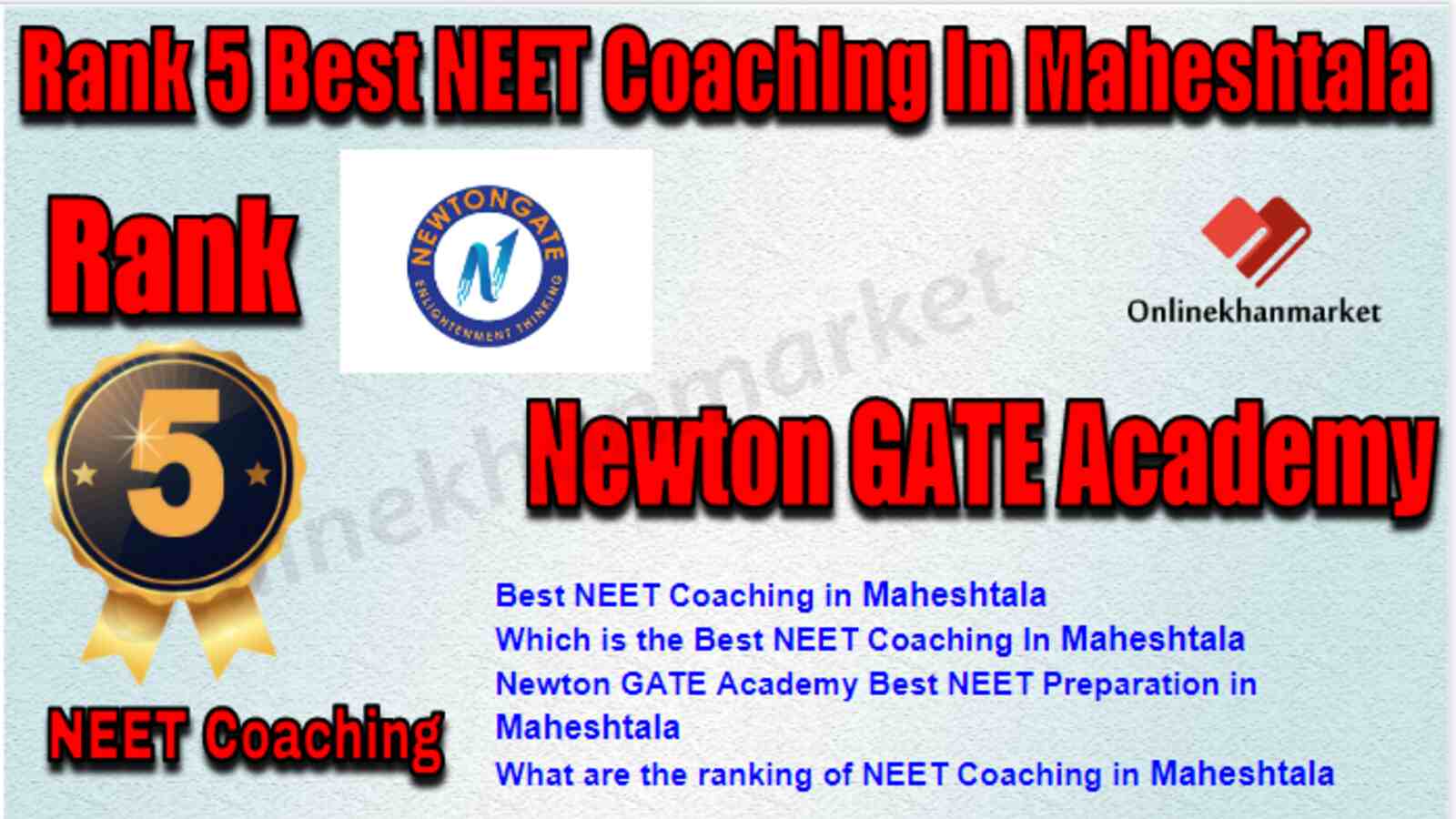 Rank 5 Best NEET Coaching in Maheshtala