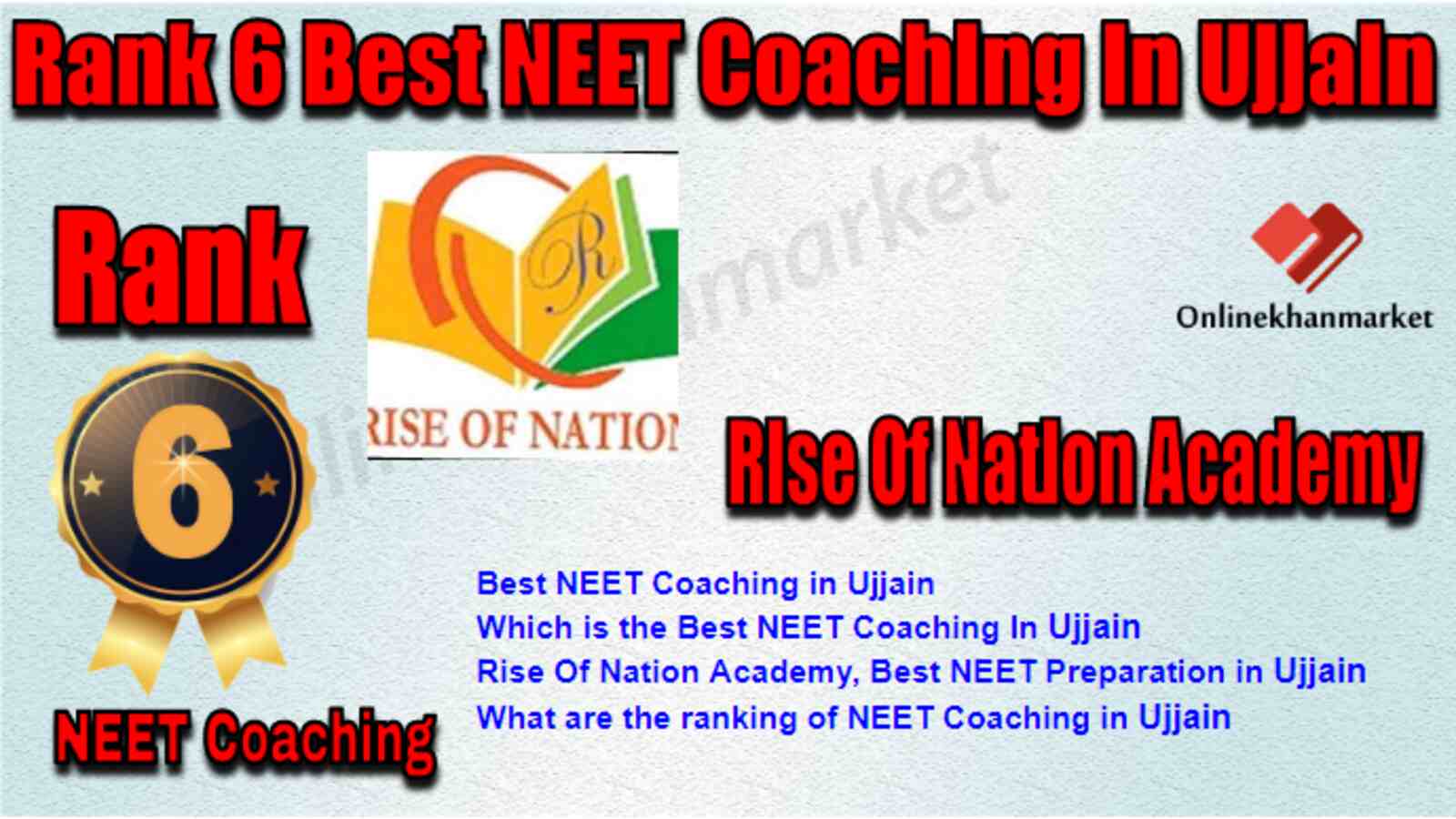Rank 6 Best NEET Coaching In Ujjain