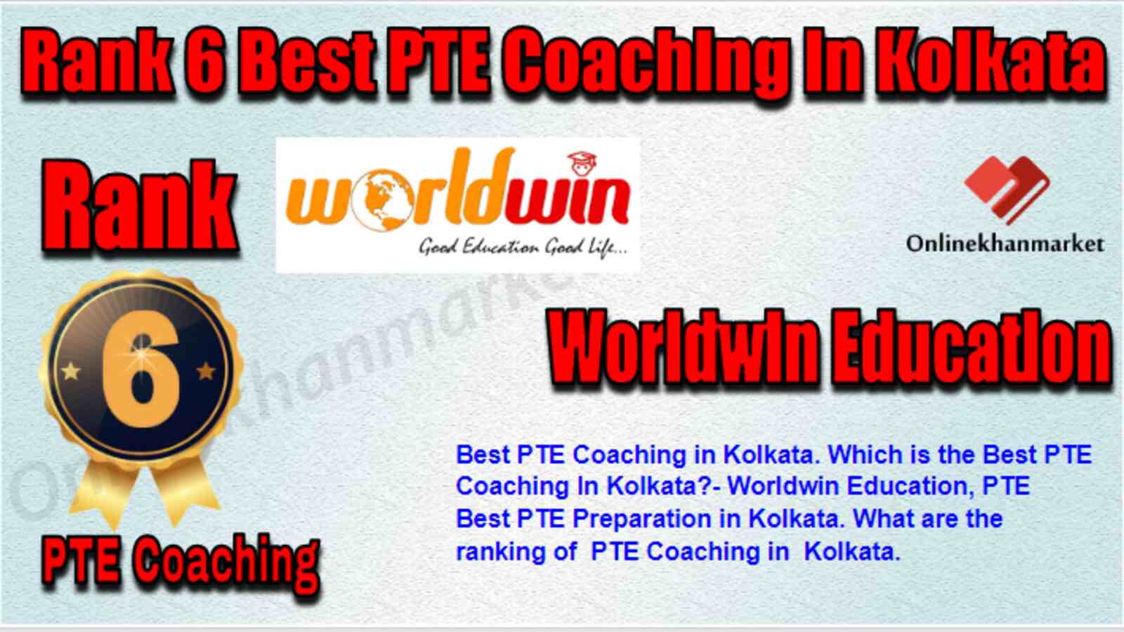 Rank 6 Best PTE Coaching in Kolkata