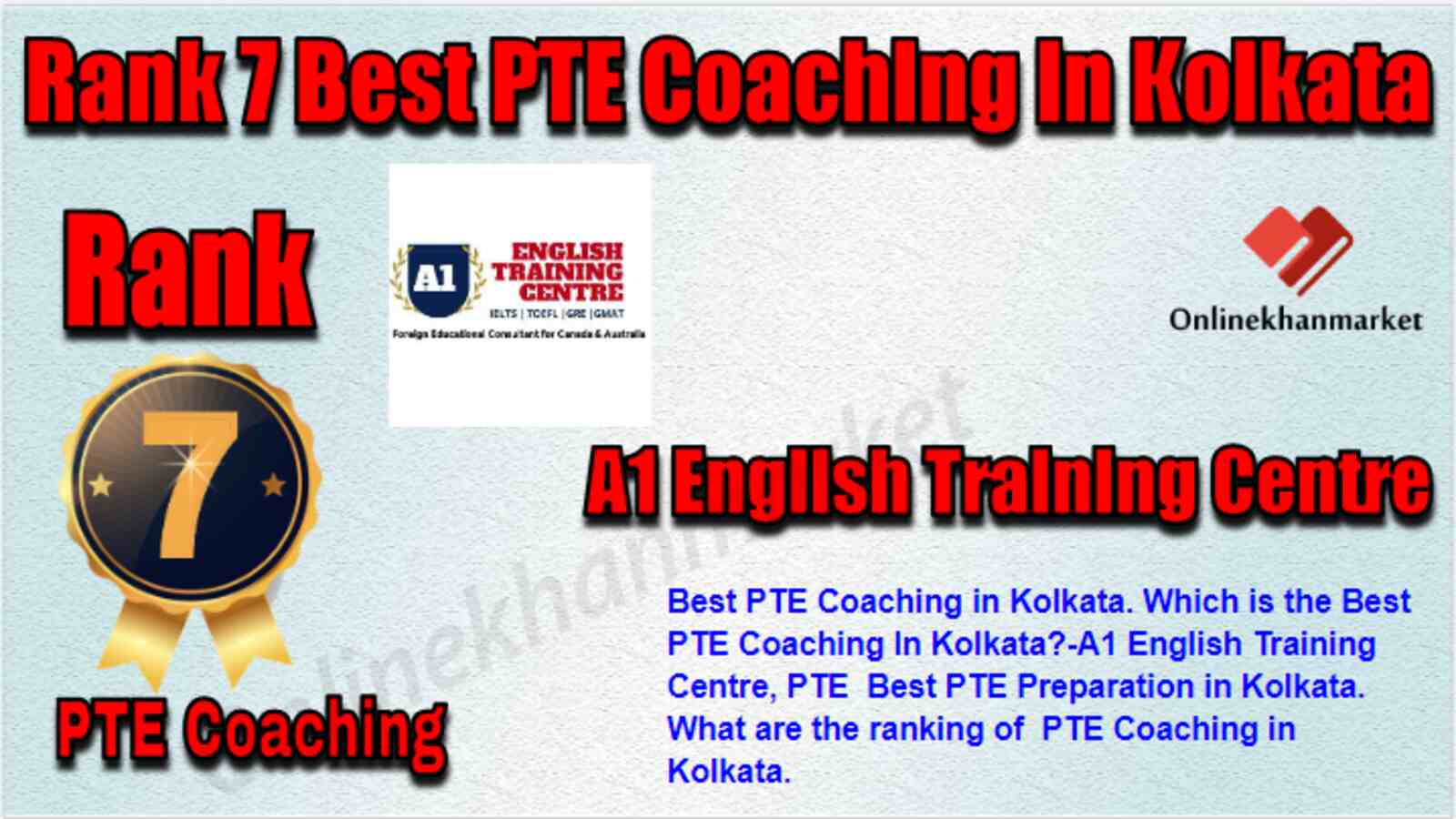 Rank 7 Best PTE Coaching in Kolkata