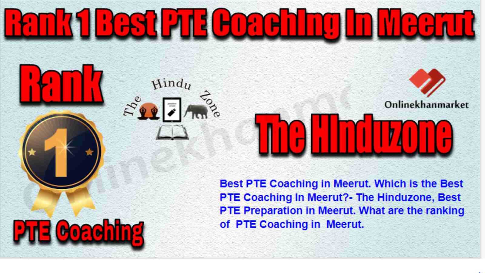Rank 1 Best PTE Coaching in Meerut