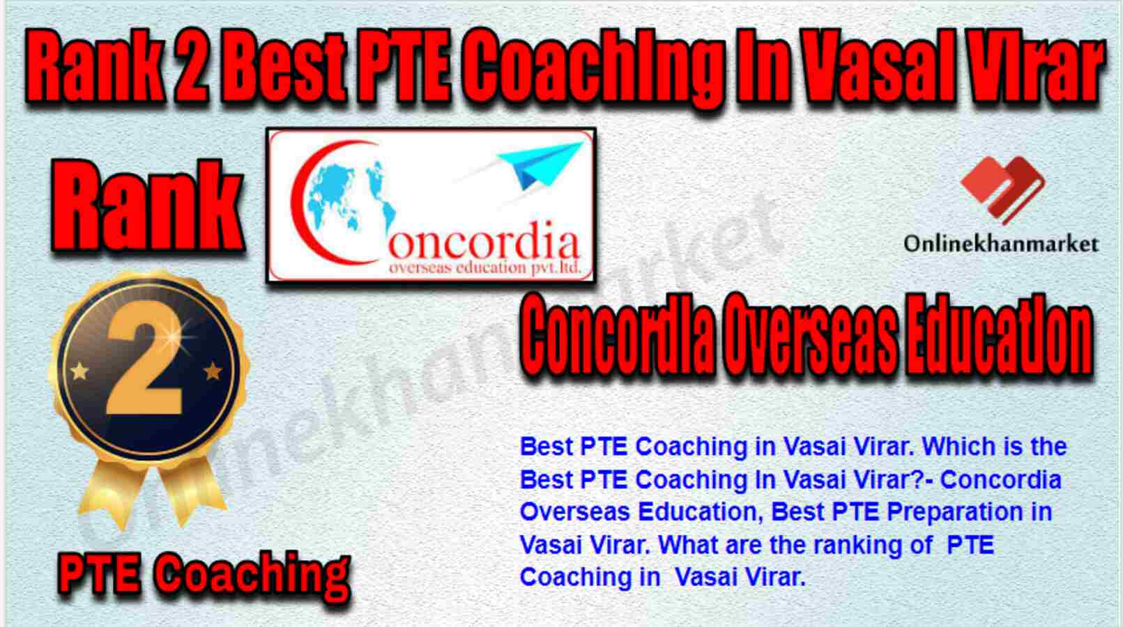 Rank 2 Best PTE Coaching in Vasai Virar