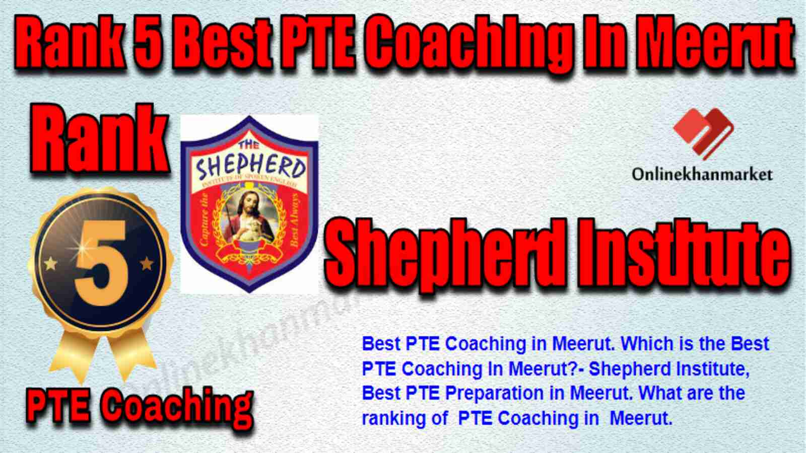 Rank 5 Best PTE Coaching in Meerut