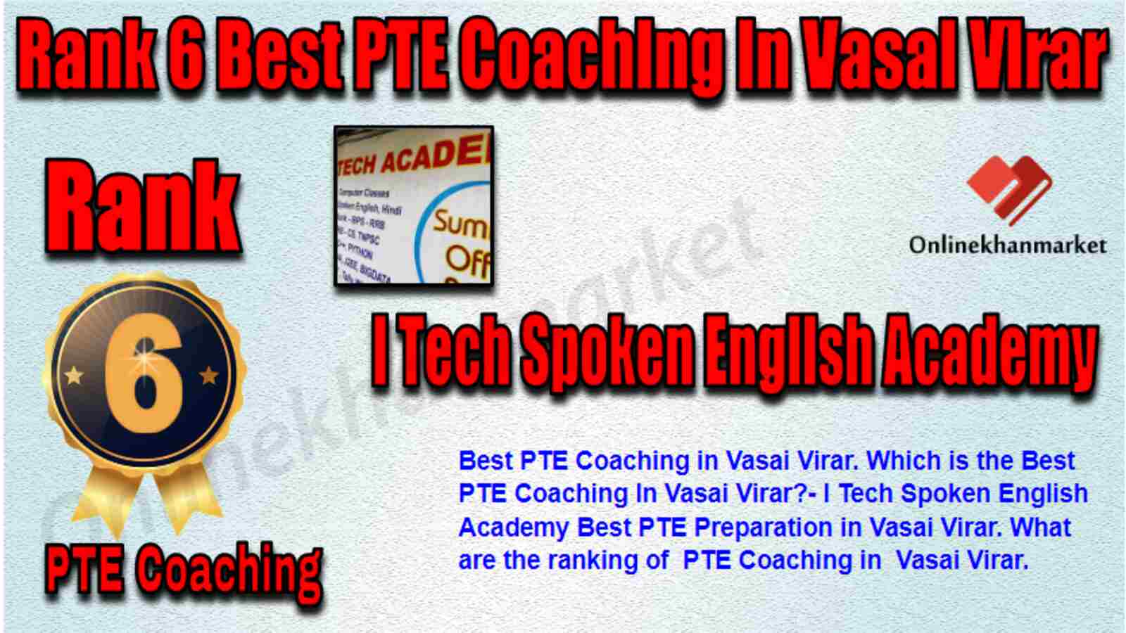 Rank 6 Best PTE Coaching in Vasai Virar