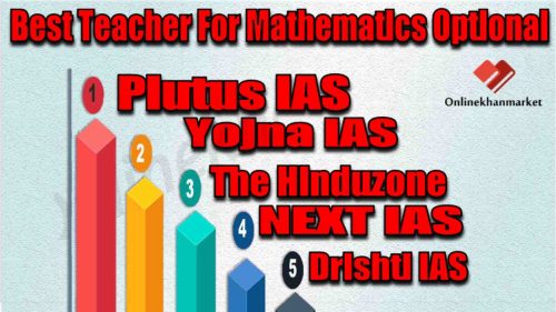 Best Teacher For Mathematics Optional