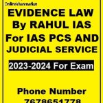 EVIDENCE LAW RAHUL IAS