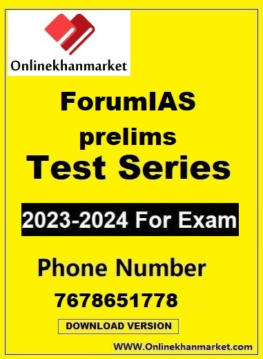 Forum-IAS-Prelims-Test-Series-2024