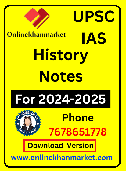 History Notes For UPSC IAS