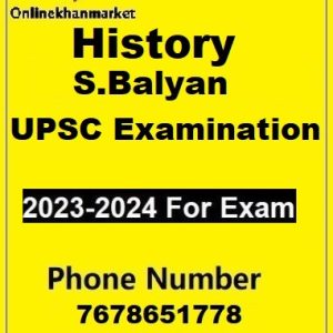 History-S.Balyan-Printed-Notes-for-UPSC-Examination
