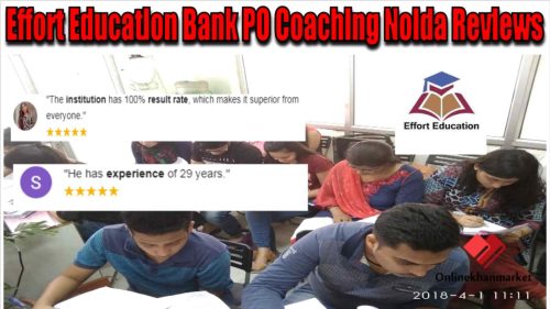 Effort Education Bank PO Coaching Noida