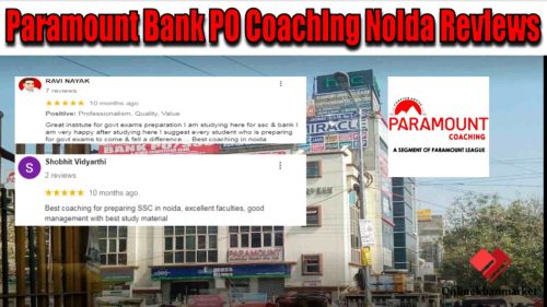 Paramount Bank PO Coaching Noida