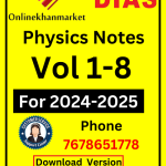 DIAS Physics Notes Vol 1-8