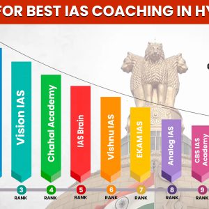 Ranking of Best IAS Coaching in Hyderabad