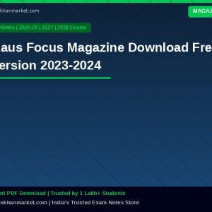 Raus Focus Magazine Download Free version 2023-2024
