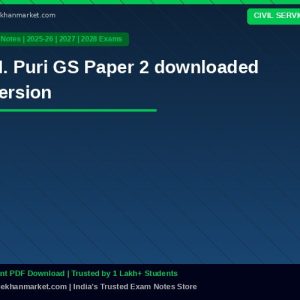M. Puri GS Paper 2 downloaded version
