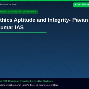 Ethics Aptitude and Integrity- Pavan Kumar IAS