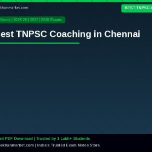 Best TNPSC Coaching in Chennai