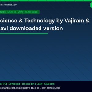 Science & Technology by Vajiram & Ravi downloaded version