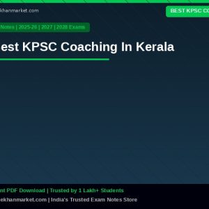 Best KPSC Coaching In Kerala