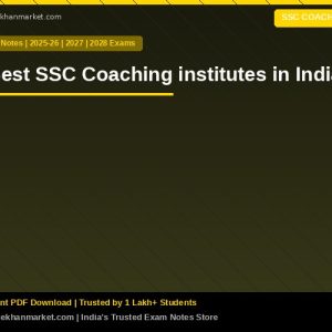 Best SSC Coaching institutes in India