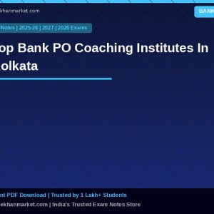 Top Bank PO Coaching Institutes In Kolkata