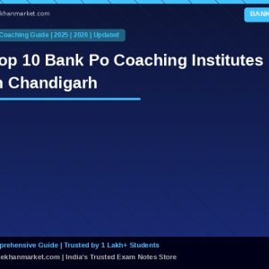 Top 10 Bank Po Coaching Institutes in Chandigarh
