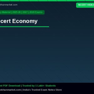 Ncert Economy