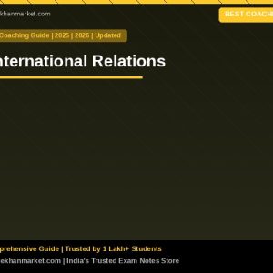 International Relations