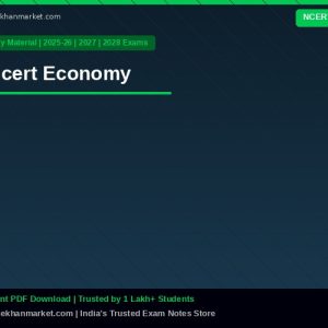 Ncert Economy