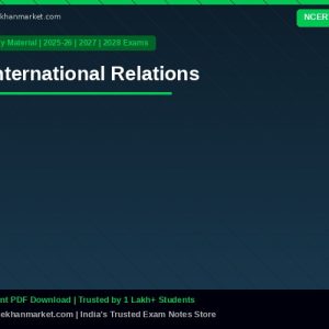 International Relations