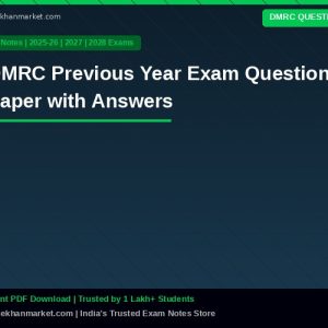 DMRC Previous Year Exam Question Paper with Answers