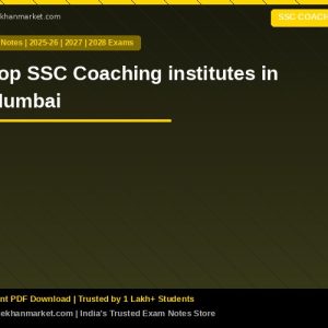 Top SSC Coaching institutes in Mumbai