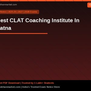 Best CLAT Coaching Institute In Patna