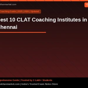 Best 10 CLAT Coaching Institutes in Chennai