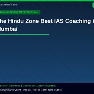 The Hindu Zone Best IAS  Coaching in Mumbai