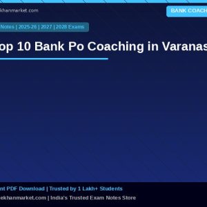 Top 10 Bank Po Coaching in Varanasi