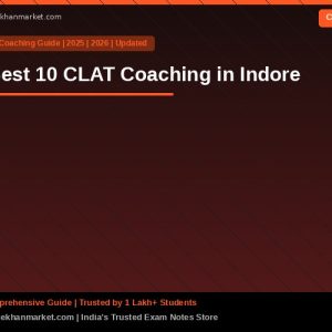 Best 10 CLAT Coaching in Indore