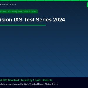 Vision IAS Test Series 2024