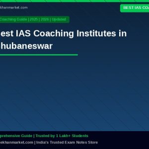 Best IAS Coaching Institutes in Bhubaneswar