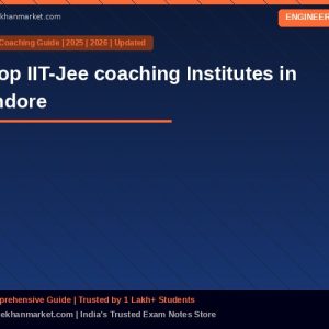 Top IIT-Jee coaching Institutes in Indore