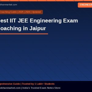 Best IIT JEE Engineering Exam Coaching in Jaipur
