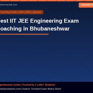 Best IIT JEE Engineering Exam Coaching in Bhubaneshwar