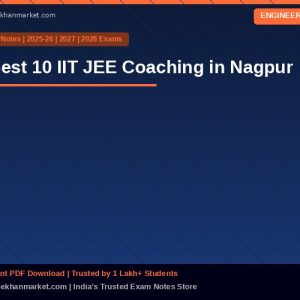 Best 10 IIT JEE Coaching in Nagpur