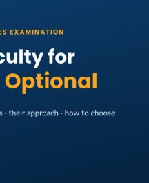 Best Faculty for History Optional in UPSC